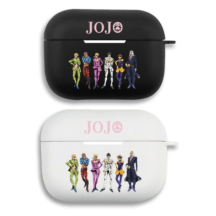 jojo的奇妙冒险 黄金之风 耳机套适用Airpods保护壳苹果2无线蓝牙盒3代pro软硅胶1磨砂保护套全包第一二三代