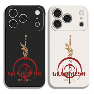 fate周边吉尔伽美什金闪闪印象FGO游戏手机壳适用iPhone15硅胶13苹果16液态12保护套17PROMAX挂绳VIVO