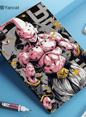 龙珠魔人布欧平板皮套11适用ipad10保护壳pro13全包mini6软air567蚕丝纹10.9寸华为matepad笔槽11.5s小米IQOO