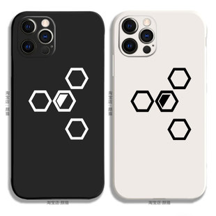 偶像梦幻祭 樱河琥珀12液态硅胶8手机壳11适用XSMAX苹果13小米PRO