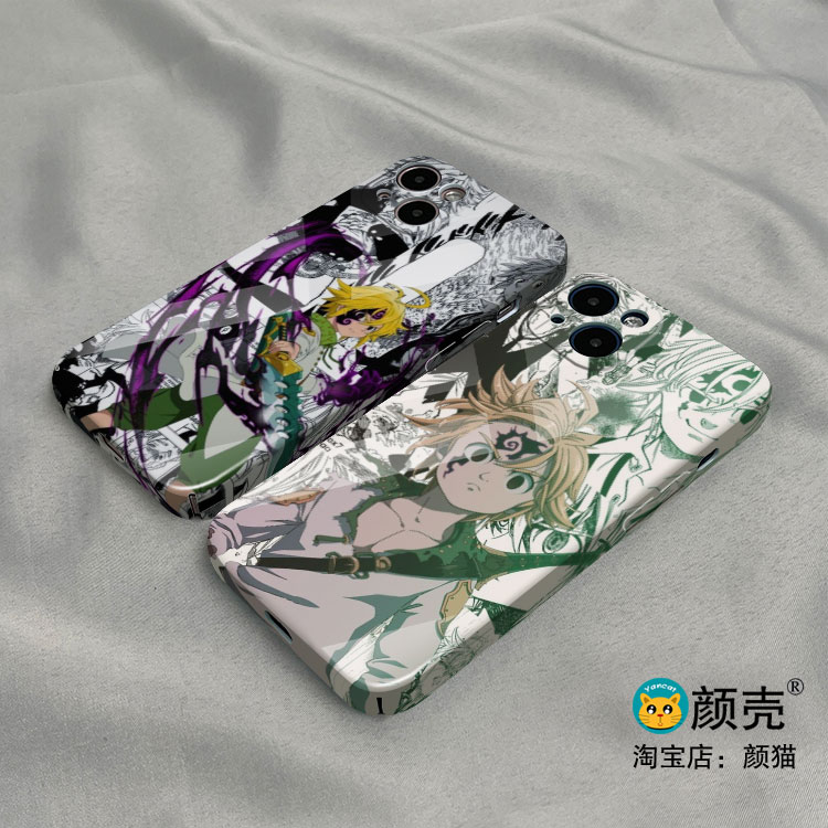 七大罪 团长 手机壳适用iphone15promax菲林14Plus全包边12苹果X小米13华为mate60玻璃P40硅胶VIVOX90硬壳100