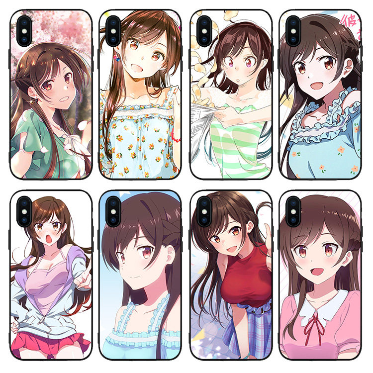 租借女友手机壳11PRO适用XR苹果XSMAX磨砂iphone6s防摔动漫78plus