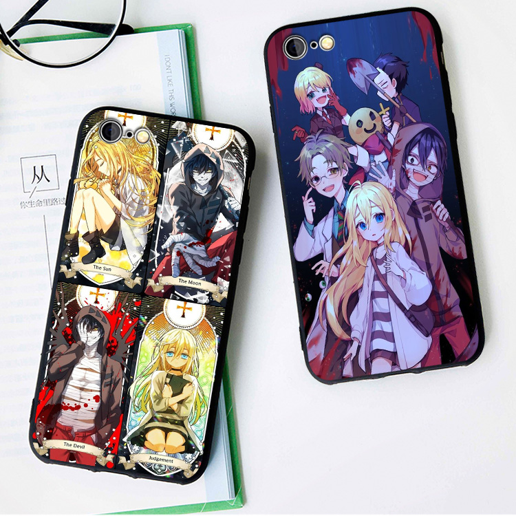 杀戮的天使ray瑞依6s适用x手机壳8plus磨砂iphone7防摔软壳11挂绳