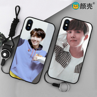 J-HOPE郑号锡朴智旻X郑号锡11手机壳适用iPhone8X苹果6s硅胶7plus