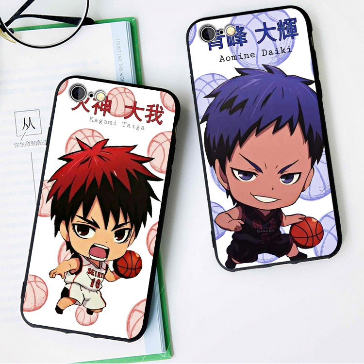 黑子的篮球6s适用XS MAX手机壳8plus软壳iphone7动漫保护套5s硅胶