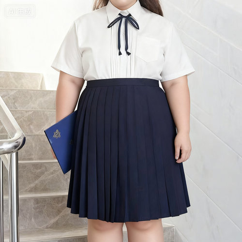 正版大码55cmjk制服裙校供半身裙