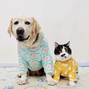 Candy T恤护肘衣服金毛 Silin宠物狗狗中大型犬春夏新款