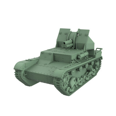 SS350629 1/350 军事模型 苏联 SU-5-2 自行火炮 V2.0 4pcs