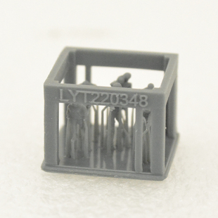 老姚手工坊  Z比例场景模型 救人组 消防人员搬运伤者  1set