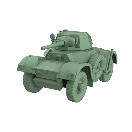 SS100470 1/100 军事模型 英国 戴姆勒装甲车 MkII 轻型坦克