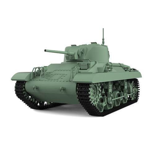 SS72509 1/72 军事模型 美国 M22 蝉式轻型坦克