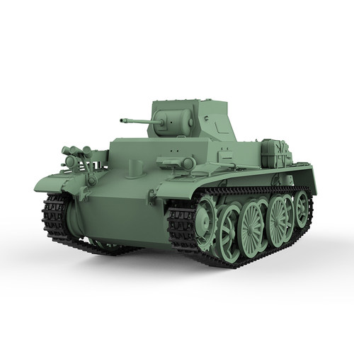 预售 SS350707 1/350 军事模型 德国I号 C型 轻型坦克