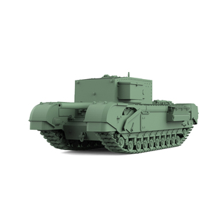 SS350566 1/350 军事模型 英国 GC 丘吉尔 步兵坦克 V2.0 4pcs