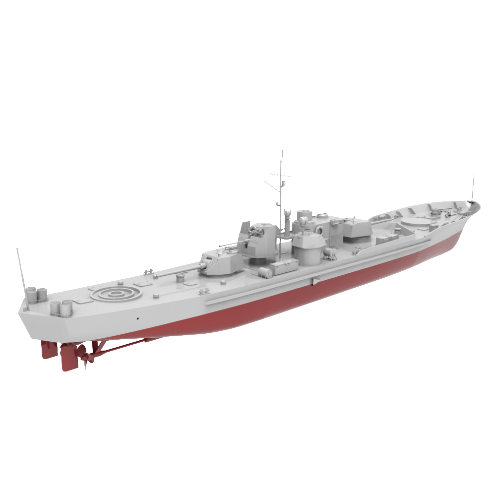 预售  RHWS100025/S 1/100 苏联186型装甲炮艇