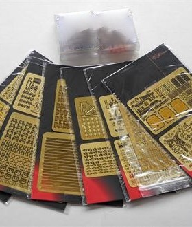 丹东网购 鹰翔 FH780001 1/700 美国密苏里号金牌版 配田宫31613