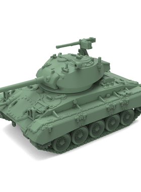 SS400512 1/400 军事模型美国 M24 霞飞 轻型坦克 V2.0 4pcs