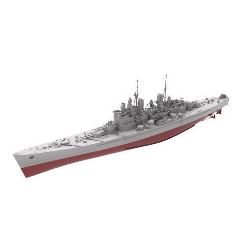 RHWS2400006/S 1/2400 军事模型 英国前卫级战列舰战列舰