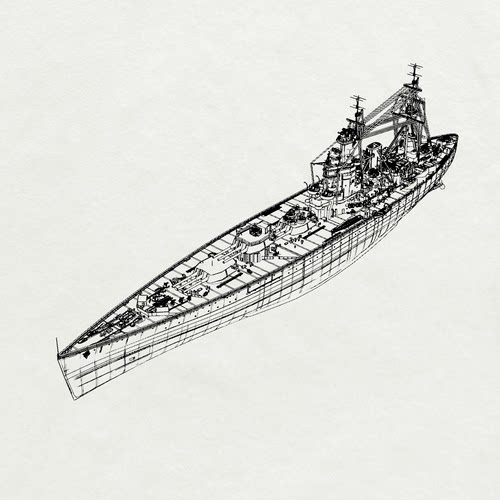 预售SSC242 1/2000 英国皇家 纳尔逊级 纳尔逊号 战列舰 28,1945