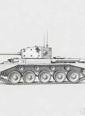 预售SS35138 1/35 军事模型 英国 A33奋进号重战车