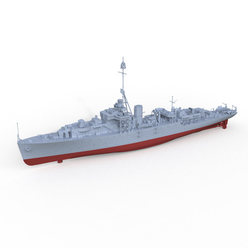 SSC72630/S-A 1/72 英国江河级“斯 佩”号K246护卫舰 水线版