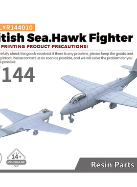 LYR144010 1/144 军事模型 英国 海鹰MK-100 战斗机  1pc