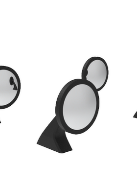 RHSC64430 1/64 模型车外后视镜模型