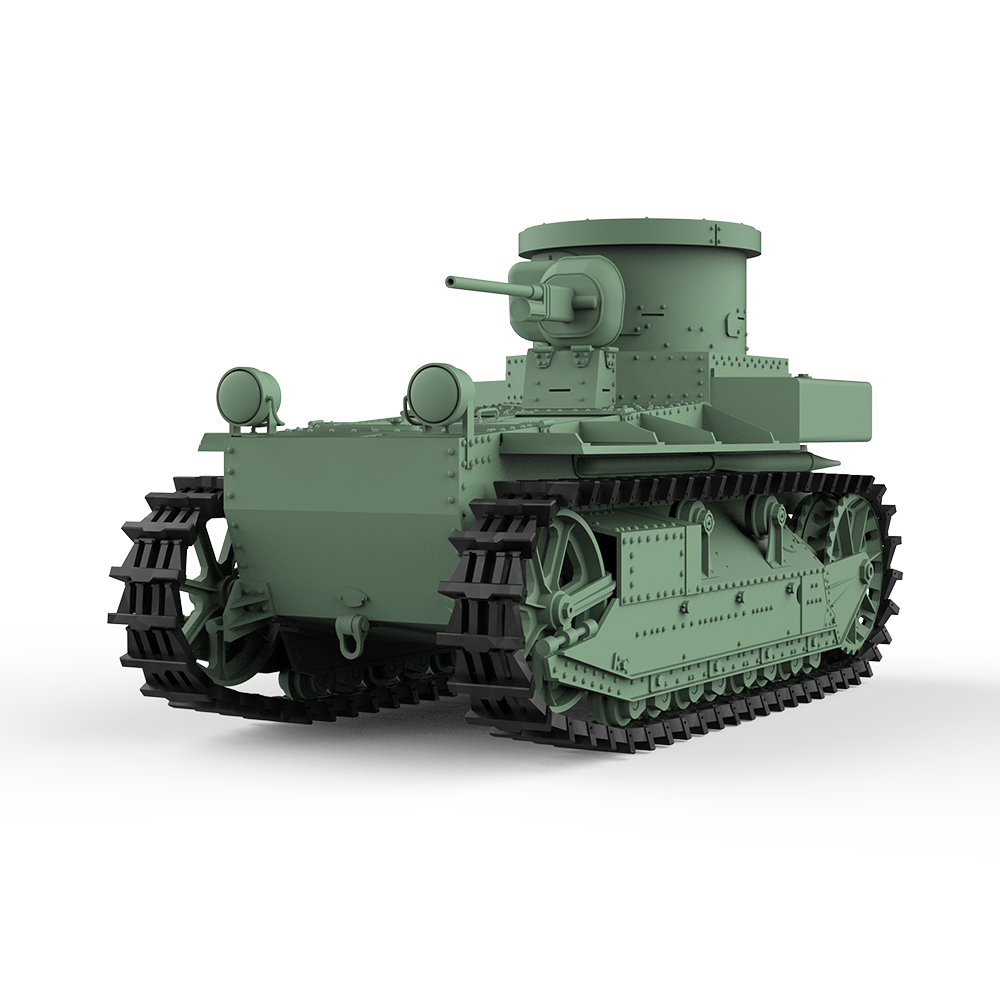 预售SSMODEL SS43767 1/43 军事模型 美国T1E2轻型坦克