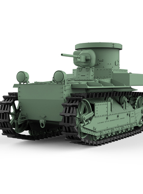 预售 SS43767 1/43 军事模型 美国T1E2轻型坦克