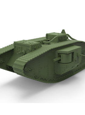 SS200372 1/200 军事模型 英国 马克 V 型坦克 Male 重型坦克