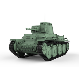 预售SSMODEL SS350723 1/350 军事模型 德国 38（t) F型 轻型坦克
