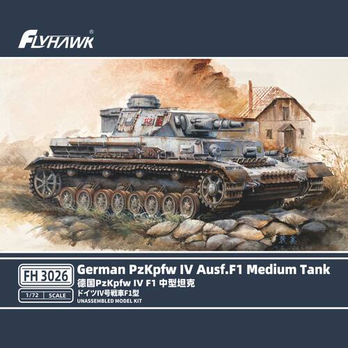鹰翔 FH3026 德国PzKpfw IV F1 中型坦克