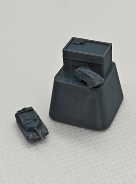 YP-201 1/- 个性车库坦克场景键帽  键帽*1 赠送1/700随机坦克*2