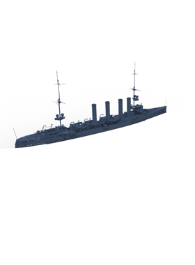 SSC200531/S-A 1/200  军事模型 德国 德累斯顿号轻型巡洋舰