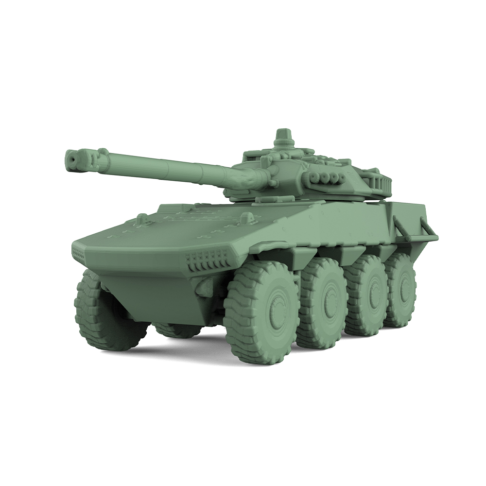 SS350485 1/350 军事模型 法国 VEXTRA105 轻型坦克  4pcs