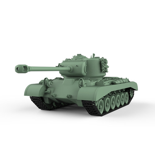 预售SS350519 1/350 军事模型 美国 T26E5-FL M26 潘兴