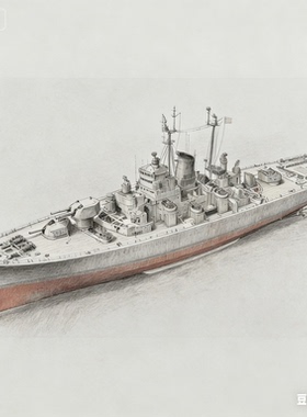 预售SSC200130/S-A 1/200 美国 俄勒冈城级俄勒冈城号重巡洋舰