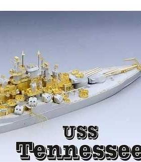 五星FS700106 1/700二战BB-43田纳西号战列舰1945配小号手05782
