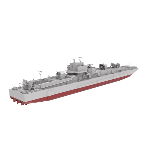 RHWS144002/S-A  德国D1型火炮驳渡船