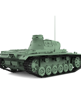 SSMODEL SS120711 1/120 军事模型 德国 III号坦克 E型