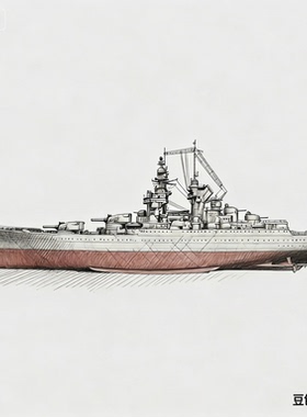 预售SSC1250145/S 1/1250 法国  黎塞留级克莱蒙梭号战列舰