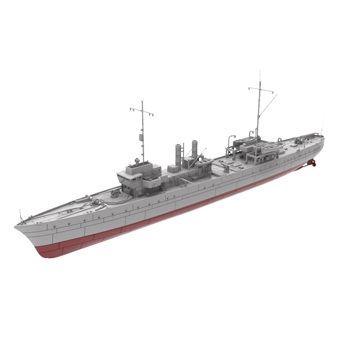 预售 RHWS72016/S-A 1/72 法国马恩级驱逐舰“马恩”号