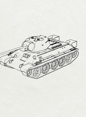 预售SSMODEL SS72884 1/72 军事模型 苏联T-34-57 1943型中型坦克