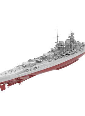 预售RHWS2000035/S 1/2000 德国施里芬号战列舰