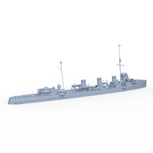 1/350比例 意大利天鹰座级巡洋舰“天鹰座” 号1917  配兵人