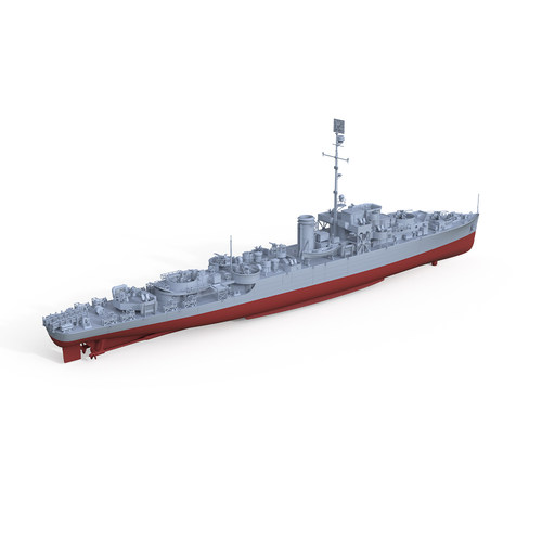 预售 SSC72596/S 1/72 军事模型 美国海军 霍奎厄姆号 巡逻护卫舰
