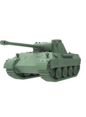 预售MRY-SFW SS72631 1/72 军事模型 德国 中型坦克 黑豹 D型坦克