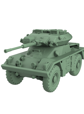 SSMODEL SS350400 1/350 军事模型 英国 狐 轻型坦克 V2.0 4pcs