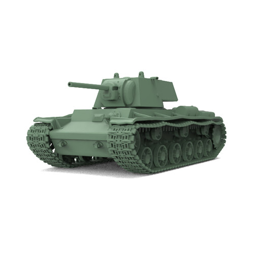 SSMODEL SS100858 1/100 军事模型 苏联KV-1(ZiS-5)中型坦克