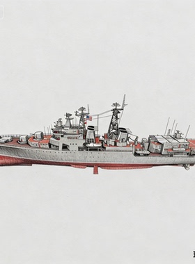 预售RHWS200052/S-A 1/200 军事模型 苏联 无畏级驱逐舰