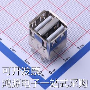 KH-2AF180DIP-1715 USB连接器 Type-A母座直插存储器原装现货